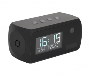 Wifi Clock Camera with 1 Year Battery Life and Motion Detection